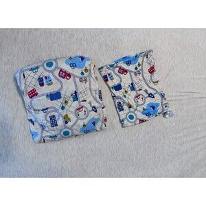 Little Sleepies crib sheet road trip